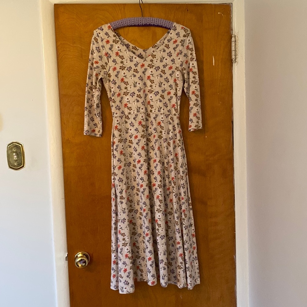 Pact Fit & Flare Dress - size Medium